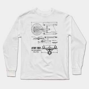 STAR TREK - Classic specs 2.0 Long Sleeve T-Shirt